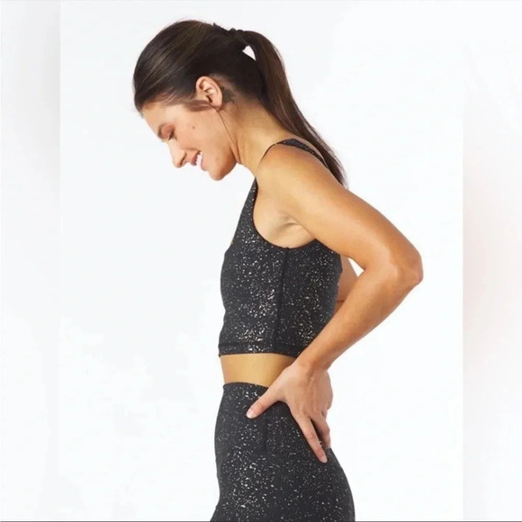 Glyder cutting edge bra in speckled gold - Picture 3 of 9